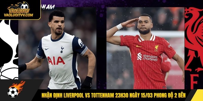 Nhận định Liverpool vs Tottenham 23h30 ngày 15/03 phong độ 2 bên